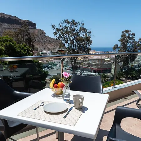 Apartamentos Las Palmeras Puerto De Mogan Zewnętrze zdjęcie