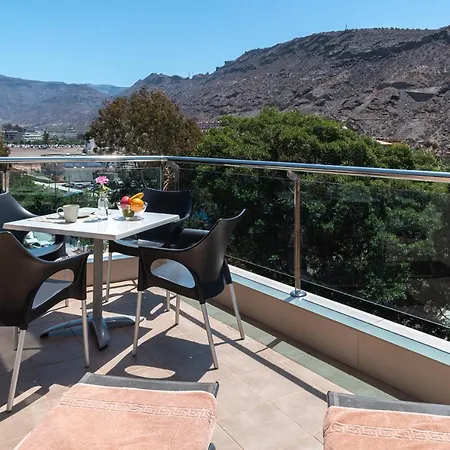 Apartamentos Las Palmeras Puerto De Mogan Zewnętrze zdjęcie