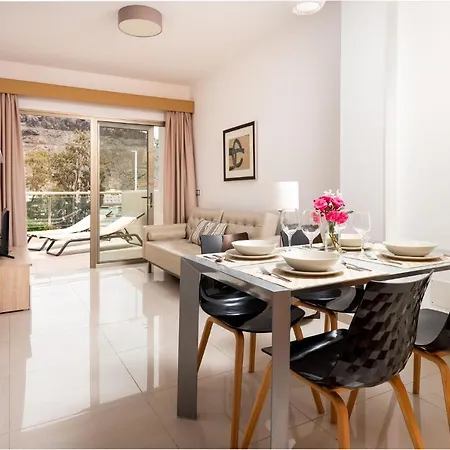 Apartamentos Las Palmeras Puerto De Mogan Zewnętrze zdjęcie